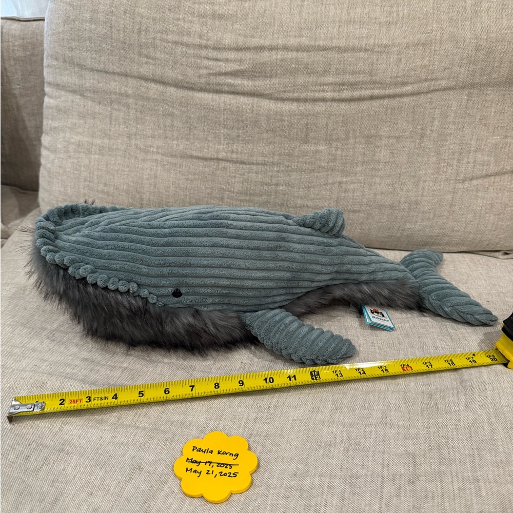 Jellycat Wiley Whale - large